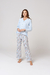 Imagen de Pijama Roses Gamuzado Art. 42603/4/4XL