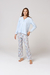Imagen de Pijama Roses Gamuzado Art. 42603/4/4XL
