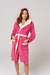 Bata de peluche con capucha - 23773 - tienda online