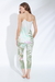 Pijama Fibrana Palmeras Art. 32605 - Wassarette Mayorista