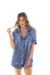 Pijama Camisero Saten Art. 22903 - Wassarette Mayorista