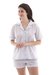 Pijama Camisero Vichy Art.12811 - Wassarette Mayorista