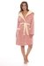 Bata de peluche con capucha - 23773 - Wassarette Mayorista