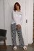 Pijama Soft Stripes Celeste Art. 22883/4