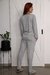 Pijama Delicate Gris Art. 22131/2/2XL - tienda online