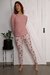 Pijama flores . ART 22719 - tienda online