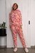 Pijama Coral con Capucha Art. 77085 - tienda online