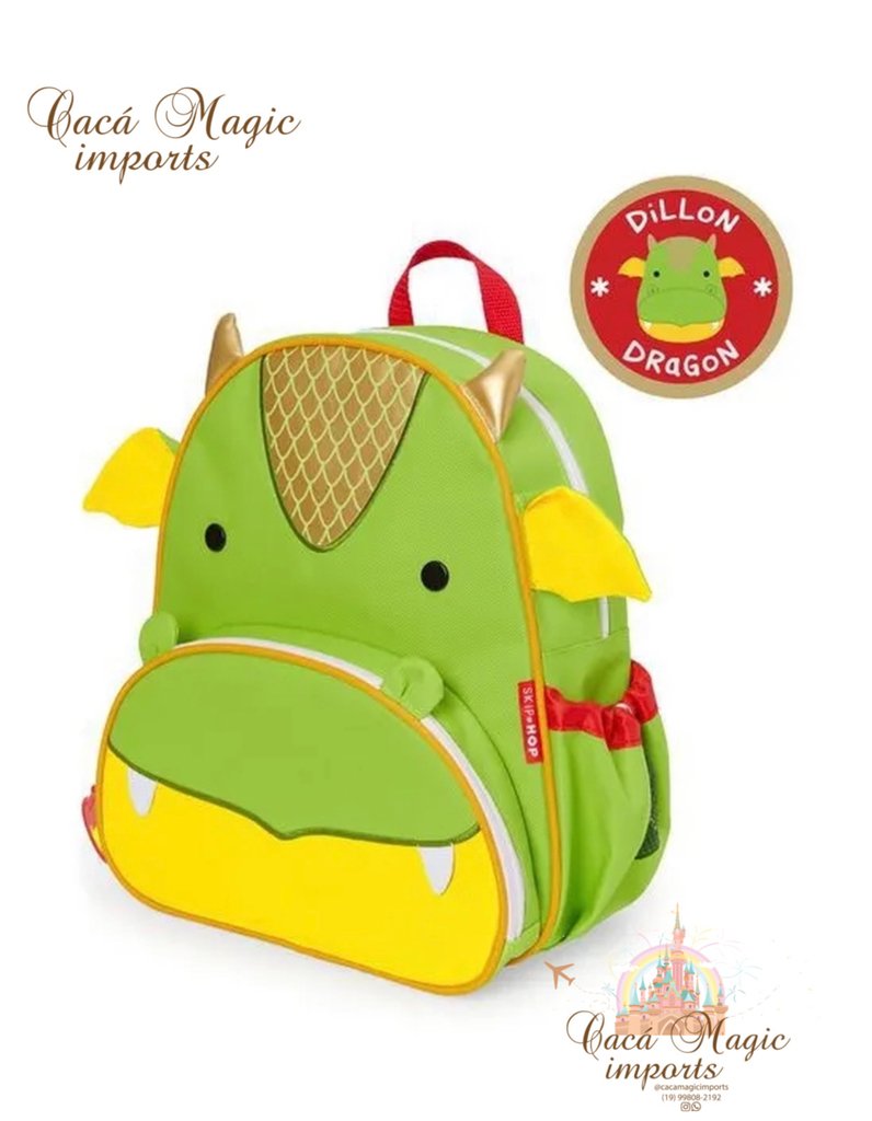 Mochila Infantil Zoo Dragão - Skip Hop