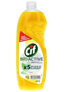 Detergente CIF BIO Active LIMON 500 Ml