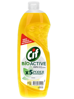 Detergente CIF BIO Active LIMON VERDE 500 Ml