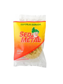 Esponja dorada Sed Metal 15 Grs