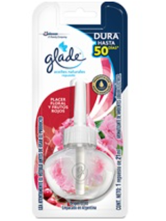 Glade Aceites Naturales PLACER FLORAL Y FRUTOS ROJOS Repuesto
