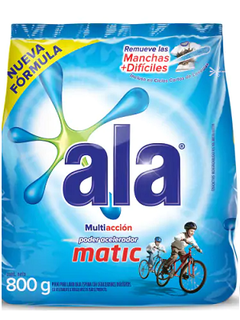 Jabón Polvo Ala Matic 800 Gr
