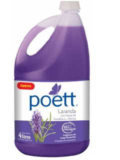 Limpiador Desinfectante Poett LAVANDA 4L