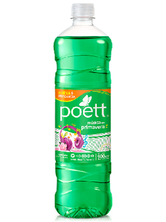 Limpiador Poett MUSICA EN PRIMAVERA x 900 Ml