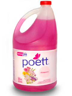 Limpiador Desinfectante Poett PRIMAVERA 4L