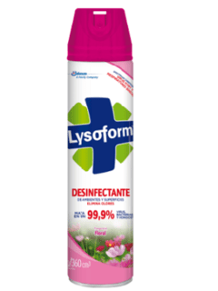 Desinfectante Aerosol Lysoform FLORAL 360cc