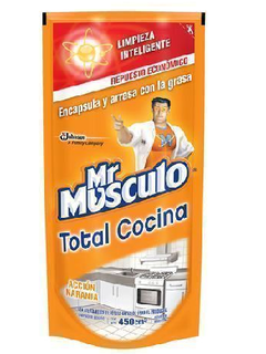 Mr Músculo Antigrasa Repuesto 450 Ml