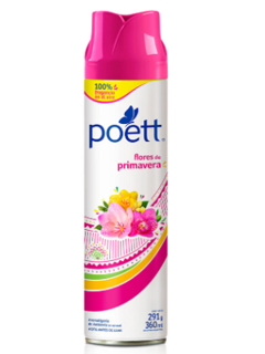 Desodorante Poett Aerosol FLORES DE PRIMAVERA 360cc