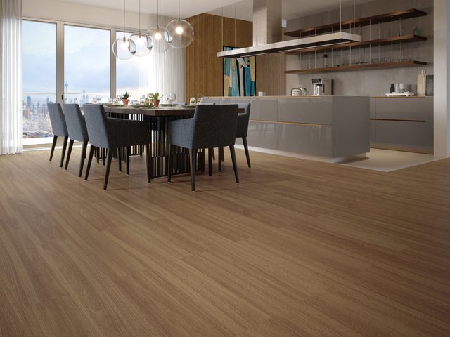 Piso Laminado Durafloor Clicado - Linha Nature - Freijó Puro