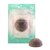 Esponja Facial Negra con Cenizas Activas de Bambú Natural (para piel grasa y con puntos negros)