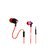 9811 Auricular Soul Flat S350 Rojo