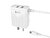 11260 CARGADOR TIPO C LETS 3.1A BLANCO 2 USB + CABLE