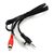 308 CABLE 2 RCA A PLUG 3.5 STEREO - comprar online