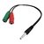 8873 CABLE ADAPTADOR AURICULAR P/ PS4