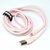 10024 CABLE USB SOUL SOFT LIGHTNING 1 MTS ROSA - Video 80