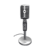 9958 MICROFONO NOGANET VINTAGE STYLE MIC-2030 PLATEADO