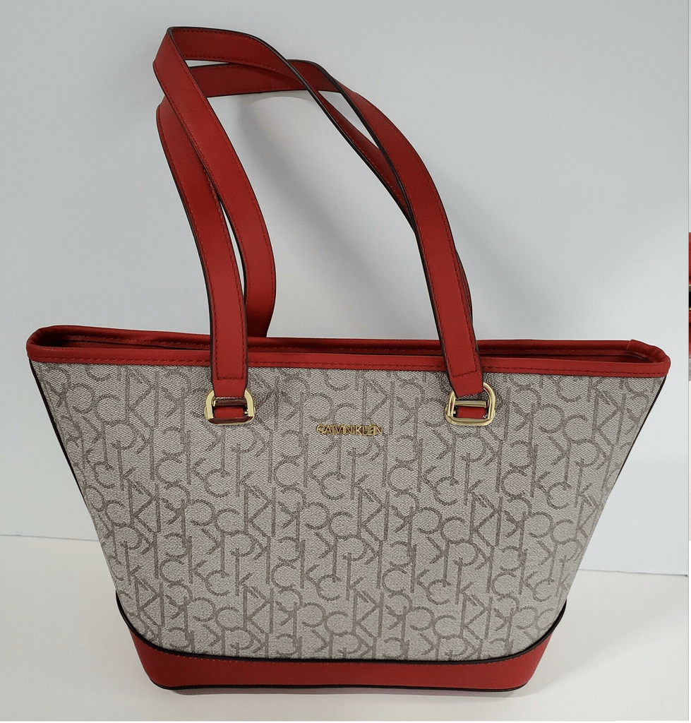 calvin klein snake print bolsa