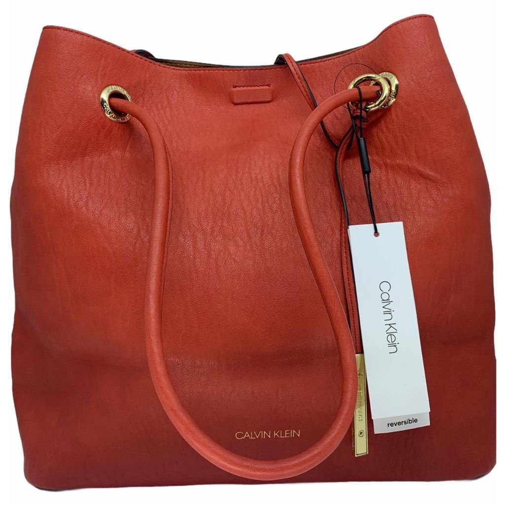 calvin klein drawstring bolsa