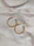 Argola Dourada G