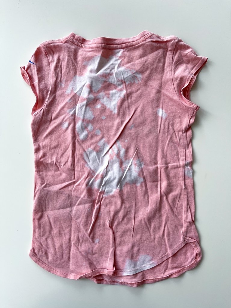 Remera Rosa Batik Nike Niña Talle 5-6 Años