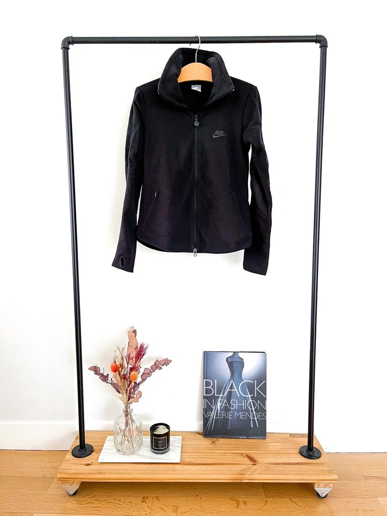 Buzo Polar Nike Mujer Negro Talle S - FASHION MARKET BA