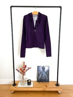 Buzo Campera Nike Dri Fit Mujer Violeta Talle S