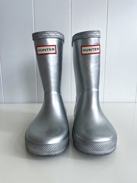 Botas Lluvia Hunter First Classic Cosmic Glitter Niño Argentina - Zapatos  Hunter Plateadas Ofertas