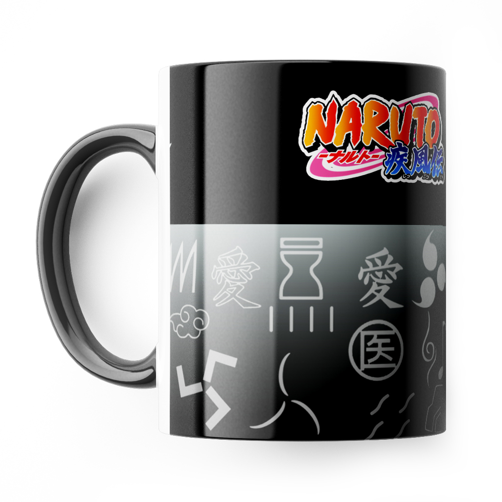 Arte digital para caneca Kakashi Hatake