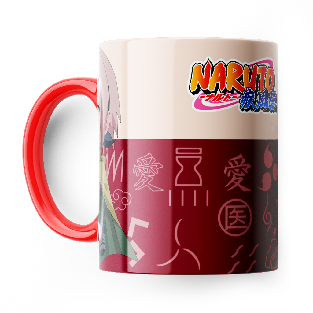 Caneca Kakashi - Coleção Naruto - ArteFato Presentes