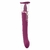 VIBRADOR DE SILICONE COM FUNCAO DE PULSACAO - ROXO na internet
