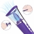 VIBRADOR DE SILICONE COM FUNCAO DE PULSACAO - ROXO - comprar online