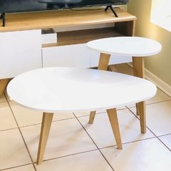 SET MESAS DE LIVING- OVAL - comprar online