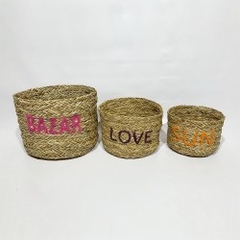 CANASTOS PAMPELONE SET X3 - comprar online