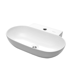 BACHA DE PORCELANA SANITARIA DE APOYAR 1 AGUJERO PIAZZA - comprar online