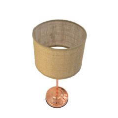VELADOR ARPILLERA PIE CROMO/ COBRE - tienda online