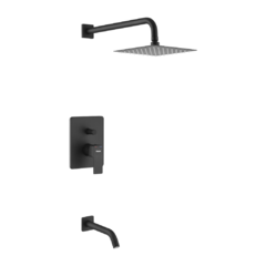 DUCHA DE EMBUTIR C/ TRANSFERENCIA BLACK ARQ PIAZZA