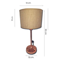 VELADOR VENECIA COBRE - comprar online