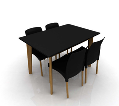 Juego de Mesa de Comedor Para 4 personas