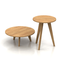 MESA RATONAS SET DE LIVING REDONDA